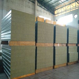 Buy cheap PPGI Fireproof Kiln Rock Wool Sandwich Panel from wholesalers