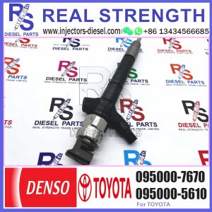 diesel fuel engine injector 095000-7670 23670-09280 for engine high pressure