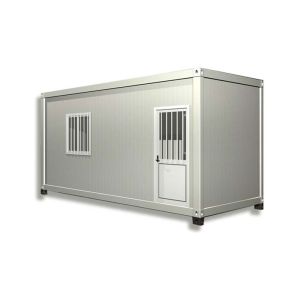 Sandwich Panel White Prefab Steel Structures Prefabricated Movable Folding