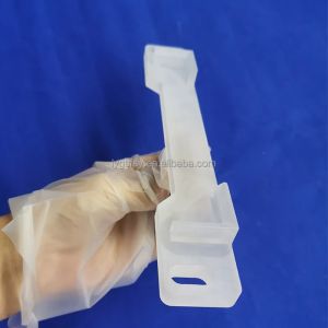 Opaque Perforated Quartz Glass Sheet Customized Size