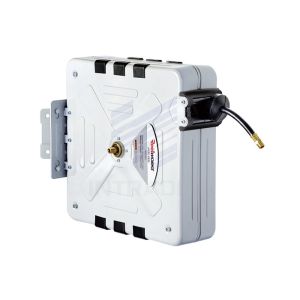 Buy cheap Oil / Grease Air And Water Hose Reel With Spring Fully Enclosed And Lubricated from wholesalers