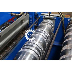 Buy cheap 1220/1250mm Width 1.5mm Deck Roll Forming Machine from wholesalers