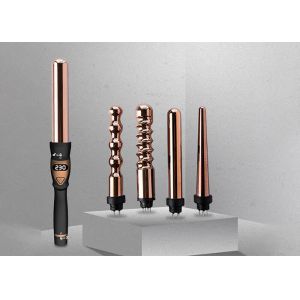 Buy cheap Pro 5 Piece Interchangeable Tourmaline Ceramic Curling Iron from wholesalers
