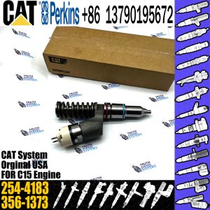 Buy cheap Excavator Engine fuel injector 253-0618 253-0619 254-4183 used for engine C15 from wholesalers