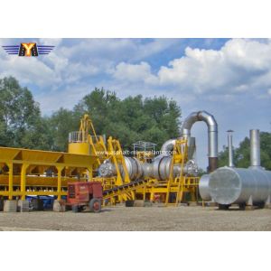 Buy cheap 60TPH Mobile Asphalt Mixing Plant Batch Type PLC Programmable Centralized Control product