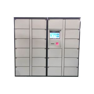 Buy cheap 2021 new design intelligent parcel delivery locker steel made security structure indoor outdoor use with remote system from wholesalers