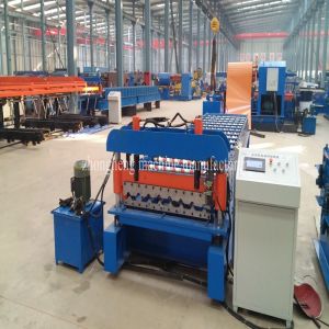 Buy cheap Steel Fascia Roof R Panel Roll Forming Machine With PLC Control from wholesalers
