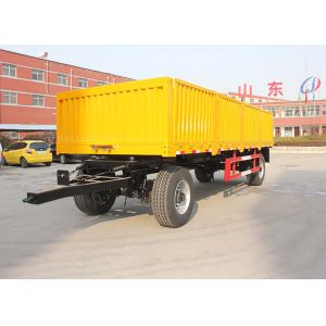 Small Farm Draw Bar Trailer Fence Semi Trailer with 2/3 Axle Number Heavy Duty