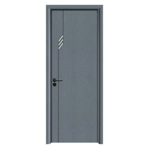 Bedroom WPC Hollow Door Moisture Resistant Heat Insulation