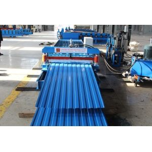 Buy cheap 900mm Trapezoid Hydraulic Shear Ibr Roll Forming Machine from wholesalers