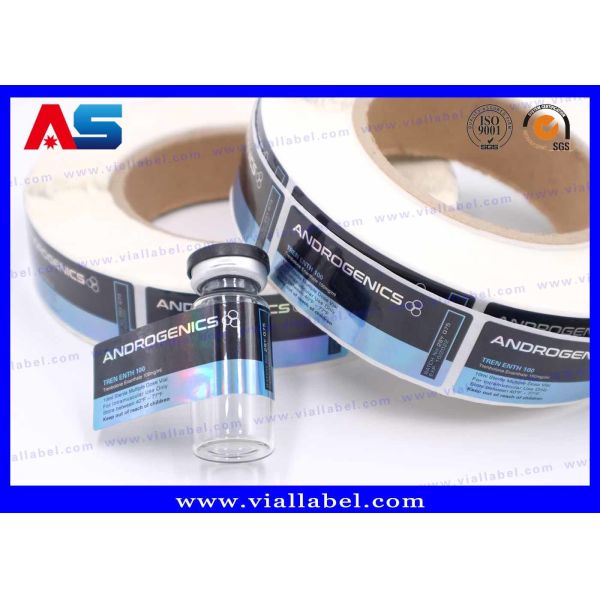 Buy cheap Adhesive Scratch Off Vial Stickers Holographic Printing Custom Design from wholesalers