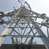 Buy cheap 3 Or 4 Legged Telecom Lattice Tower Steel Antenna Customized 10 Mtr product