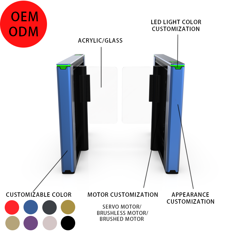 Buy cheap Automatic Turnstile Speed Gate Fast Passage Anti Tailgating Office High Security RFID Metal Indoor Outdoor from wholesalers