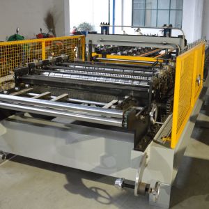 Buy cheap 0.3 - 0.8mm PPGI Top Roof Panel Roll Forming Machine PLC Panasonic Control from wholesalers