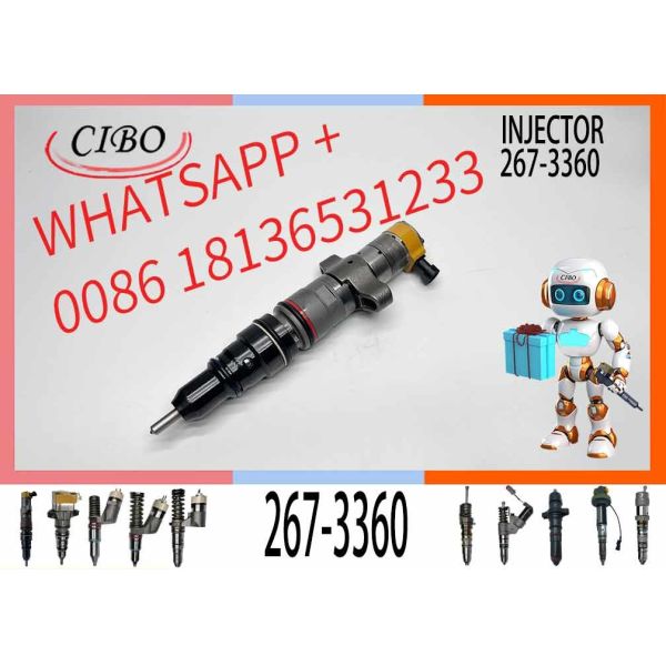 Quality Fuel Pump Injector 267-3360 265-8106 266-4446 Diesel For  C9 Engine 2673360 for sale