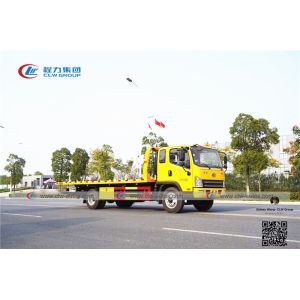 Buy cheap 120HP FAW 4x2 Left Hand Drive Flatbed Towing Trucks from wholesalers