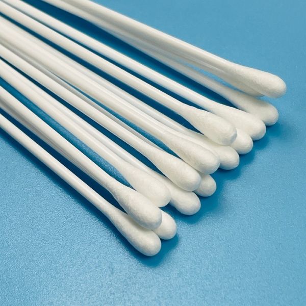 Buy cheap 6inches Cotton Applicator With Solid Handle Disposable Sampling Swab Customize Accept from wholesalers