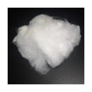 Buy cheap Low Melt Polyester Staple Fiber 2D*51MM Black Color For Hard Cotton Low Carbon Content from wholesalers