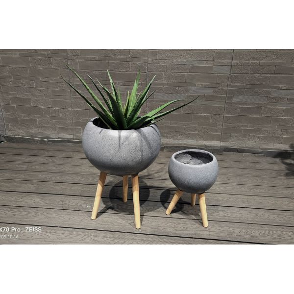 Indoor Fiber Clay Planter For Charcoal Oven / Warmer Camping Burners Heater /