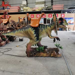 Buy cheap Theme Park Dinosaur Park Rides , Artificial Walking Dinosaur Rides from wholesalers