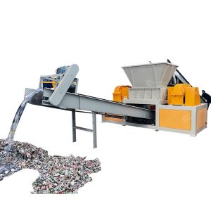 Highly Tire Shredder Machine for Steel Scrap Recycling and Video Outgoing
