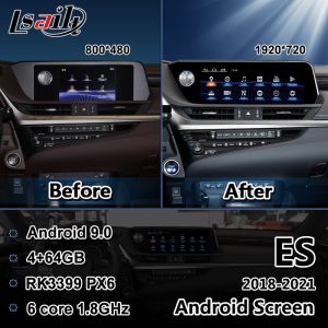 Buy cheap Lsailt 12.3 Inch Lexus Android Auto Screen RK3399 Youtube Carplay Display For from wholesalers
