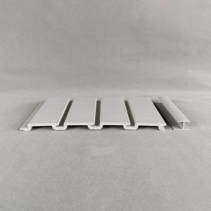 Buy cheap Ultralight Portable Flexible Grey Slatwall Panels For Showroom from wholesalers
