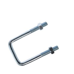 M12 U-shaped Square Clamp Right Angle U-shaped Bolt Square Tube Clamp