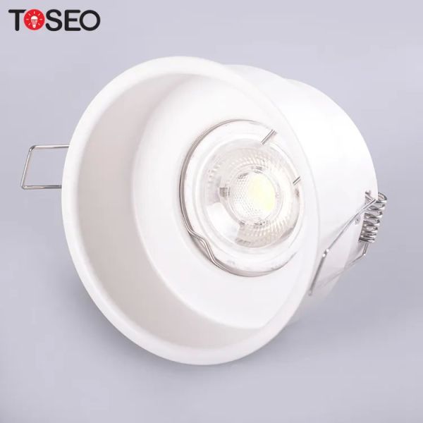 Quality RoHS MR16 Ceiling Mounted Downlight Embedded Hidden COB Down Light for sale