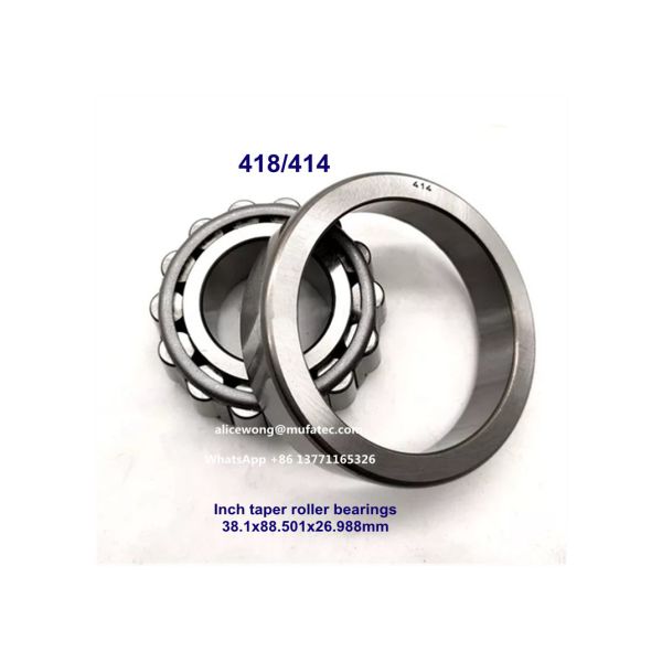 Buy cheap 4T-418/414 418/414 automotive differential bearings tapered roller bearings 38.1x88.501x26.988mm from wholesalers