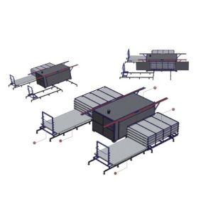 Buy cheap EVA glass lamination furnace( 5 layers) product