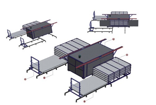 Buy cheap Laminating furnace for EVA film(5 layers) from wholesalers