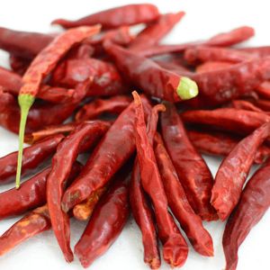 Buy cheap Red Sweet Dried Paprika Peppers Chilli With Stem 8000-12000shu from wholesalers