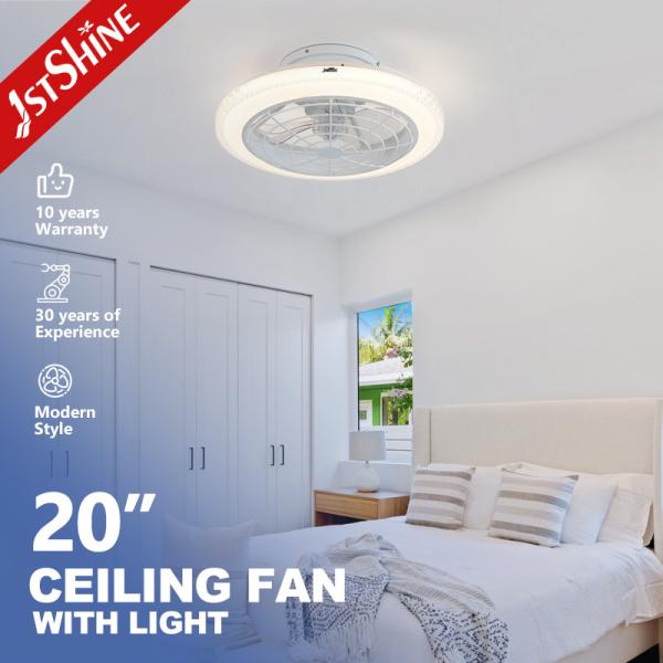 CE Certified Modern Design 6-Speed LED Ceiling Fan with Remote Control and Easy