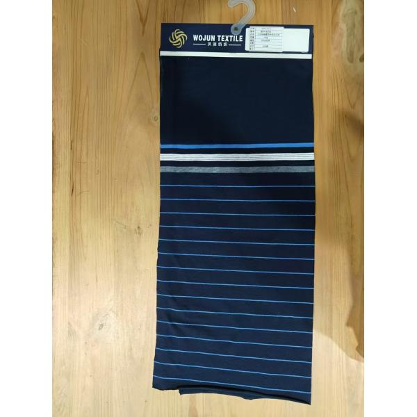 Buy cheap Breathable And Moisture-Absorbent And Stylish Striped Material Fabric For T-Shirt from wholesalers