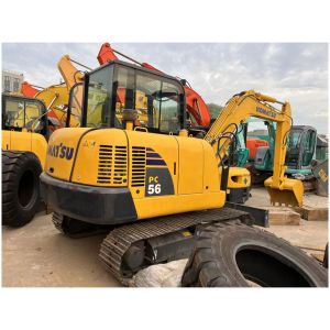 Buy cheap PC56 Komatsu Hydraulic Crawler Excavator Operating Weight 6tons from wholesalers