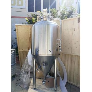 PU Foam 0.2Mpa Jacketed Fermentation Tank , 50L Brewhouse 15 Gallon Fermenter