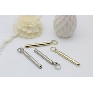 Buy cheap Custom high end shiny gold zinc alloy 53.7 mm metal zipper puller for bags from wholesalers
