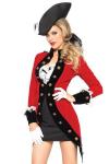 Buy cheap Military Red Coat Womens Sexy Costumes  Halloween Party Dress from wholesalers