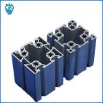 Buy cheap Black Anodized Slotted Aluminum Extrusions V Slot Rail Alu T Slot from wholesalers