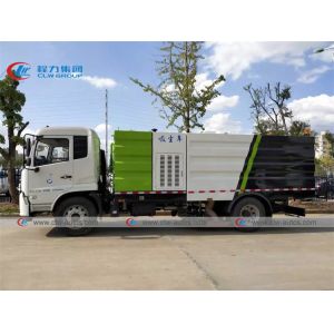 Buy cheap 12T Dongfeng Vacuum Road Cleaning Truck With Separated Suction Hoses from wholesalers
