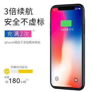 Buy cheap 2 In 1 Power Bank Phone Case 4000mah / Slim Thin Back Battery External Power Bank Cover For Iphone Xr Xs Max X from wholesalers
