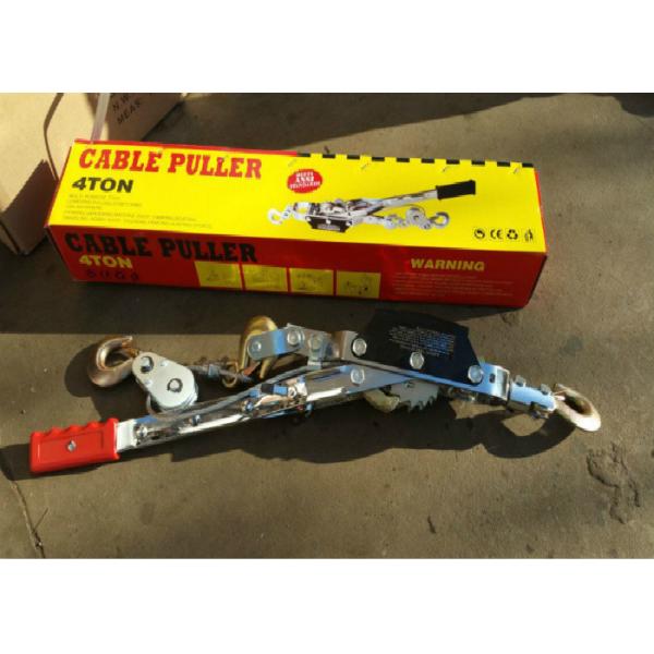 Quality 4 Ton Power Cable Hoist Puller With two Hook / Transmission Line Stringing Tools for sale