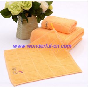 Buy cheap Luxury custom embroidered cheap hand towels wholesale bulk from wholesalers