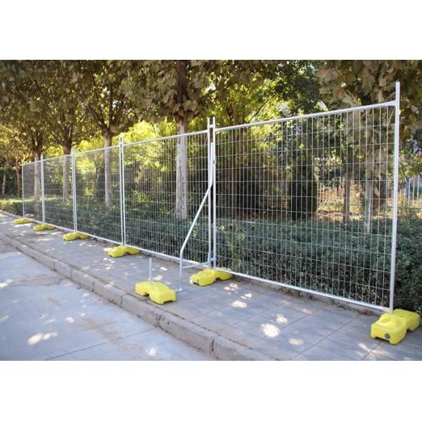 Quality Electric Galvanized W2.4m Temp Construction Fence for sale