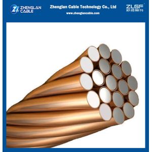 Buy cheap Customized Size Copper Weld Ccs Wire Earth Ground Wire Clad Steel Grade AAA 4.0mm Copper Clad Steel Wire CCS Wire from wholesalers
