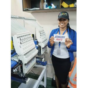 HO1502H multi function flat/tshirt/hat computer embroidery machine highest