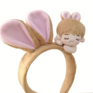 Buy cheap Three Dimensional Plush Cute Face Wash Headband from wholesalers