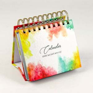 Buy cheap 2026 Custom 365 Day Planner Cheap Promotional Printing Business Calendar Table Calendar Cheap Desk Calendar from wholesalers