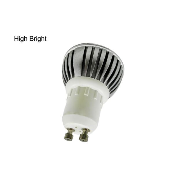 Buy cheap High Power GU10 3W AC 90 - 240V 250lm 2600 - 3700K LED Spot Light Bulb For Home from wholesalers